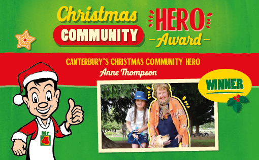 Canterbury's winner - Anne Thompson